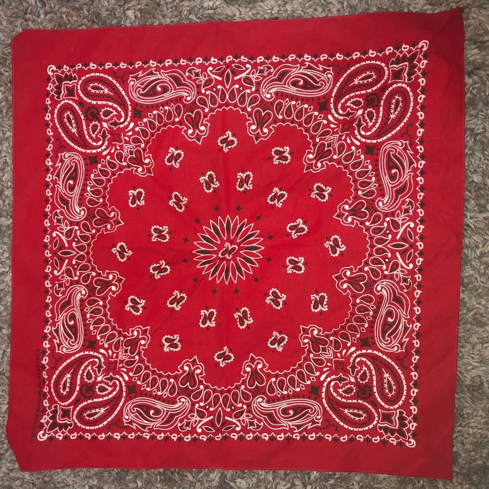 💕Red Bandana